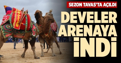 DEVELER ARENAYA İNDİ