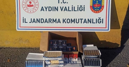 EFELER’DE KAÇAK SİGARA ELE GEÇİRİLDİ