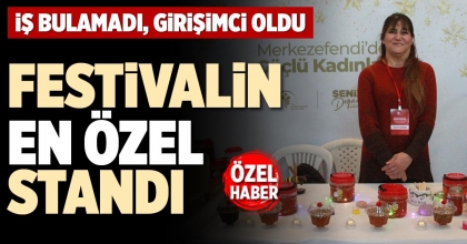 FESTİVALİN EN ÖZEL STANDI