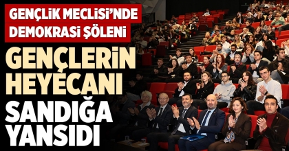 GENÇLERİN HEYECANI SANDIĞA YANSIDI