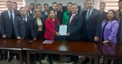 HALUK LAÇİN VE YÖNETİMİ MAZBATALARINI ALARAK GÖREVE BAŞLADI