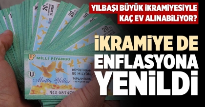 İKRAMİYE DE ENFLASYONA YENİLDİ