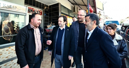 İLÇE ZİYARETLERİNE AĞIRLIK VERDİ