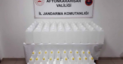 JANDARMA 230 LİTRE ETİL ALKOL ELE GEÇİRDİ