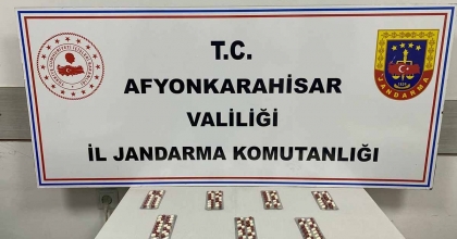 JANDARMA UYUŞTURUCU HAP ELE GEÇİRDİ