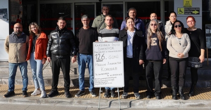 KARŞIYAKA BELEDİYESİNDE İŞTEN ATILAN 93 İŞÇİNİN BAŞI 