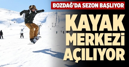 KAYAK MERKEZİ AÇILIYOR