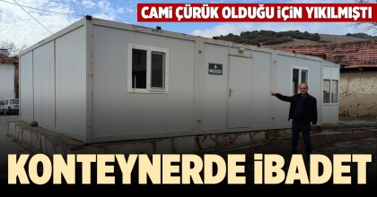 KONTEYNERDE İBADET