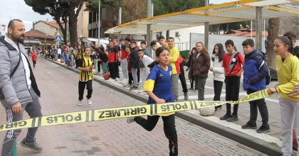 KULA’DA ATATÜRK KIR KOŞUSU DÜZENLENDİ