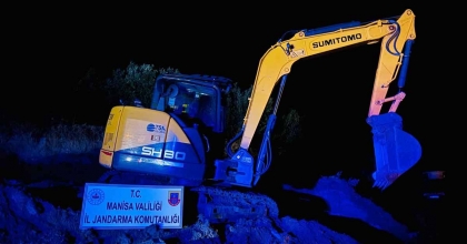 KEPÇELİ DEFİNECİLERE SİT ALANINDA SUÇÜSTÜ