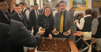 MECLİSTE BABADAĞ KESTANESİ İKRAM EDİLDİ