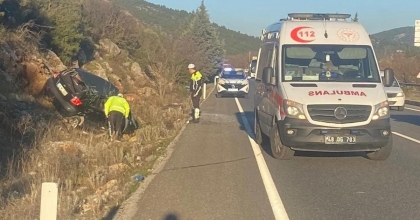 MENTEŞE’DE TRAFİK KAZASI: 1 YARALI