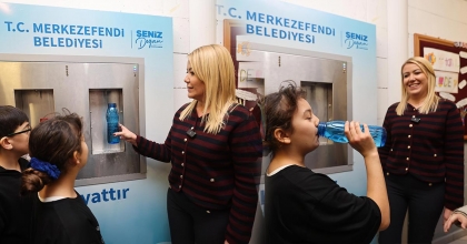 MERKEZEFENDİ’DE OKULLARA SU ÜNİTESİ