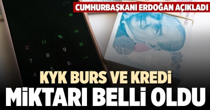 KYK BURS VE KREDİ MİKTARI BELLİ OLDU