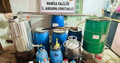 MANİSA’DA YILBAŞI ÖNCESİ SAHTE İÇKİ OPERASYONU