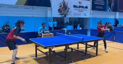 MASA TENİSİ MÜSABAKALARI SONA ERDİ