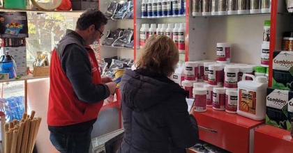 MENTEŞE'DE GÜBRE VE İLAÇ BAYİLERİNE DENETİM