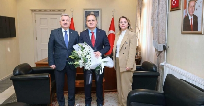 MOLDOVA ANKARA BÜYÜKELÇİSİ VALİ AKBIYIK’I ZİYARET ETTİ