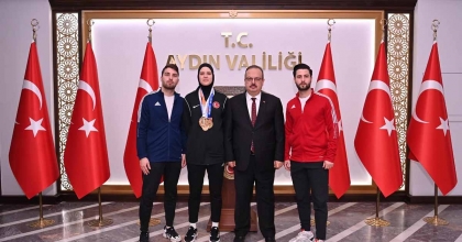 NAZİLLİLİ SPORCU ELİFNAZ AVRUPA ÜÇÜNCÜSÜ OLDU