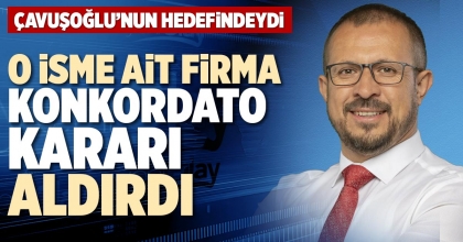 O İSME AİT FİRMA KONKORDATO KARARI ALDIRDI