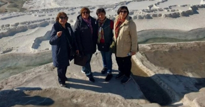 PAMUKKALE’YE HAYRAN KALDILAR