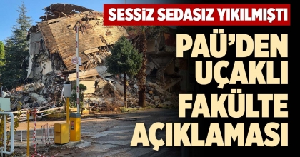 PAÜ’DEN UÇAKLI FAKÜLTE AÇIKLAMASI