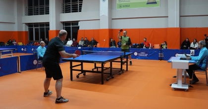 SANAYİCİLER, MASA TENİSİNDE BULUŞTU