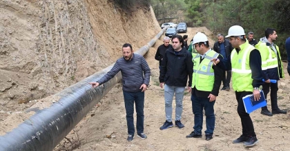 SALİHLİ’NİN 91 MİLYONLUK İÇME SUYU PROJESİ İNCELENDİ
