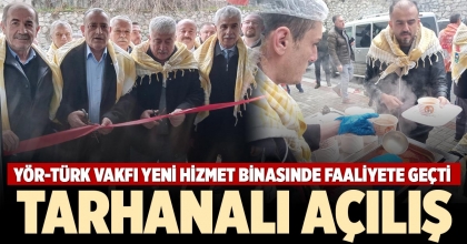 TARHANALI AÇILIŞ