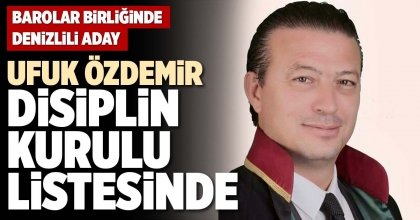 UFUK ÖZDEMİR DİSİPLİN KURULU LİSTESİNDE