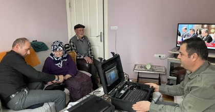 UŞAK'TA ‘SİZ BİZE GELEMEZSENİZ, BİZ SİZE GELİRİZ' PROJESİ