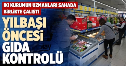 YILBAŞI ÖNCESİ GIDA KONTROLÜ