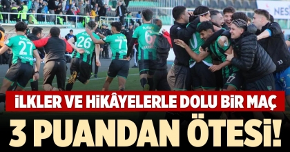 3 PUANDAN ÖTESİ!