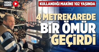 4 METREKAREDE BİR ÖMÜR GEÇİRDİ