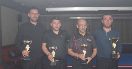 AFYON BASIN CEMİYETİ 3 BANT BİLARDO TURNUVASI SONA ERDİ