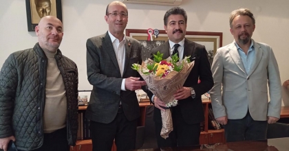 AK PARTİLİ CAHİT ÖZKAN’DAN DGC’YE ZİYARET