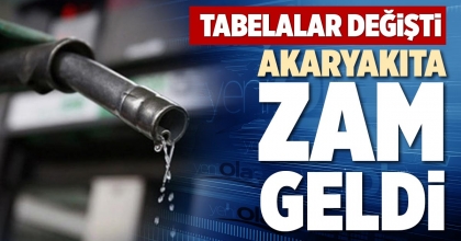 AKARYAKITA ZAM GELDİ