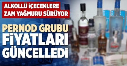 ALKOLLÜ İÇECEKLERE ZAM YAĞMURU SÜRÜYOR