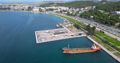 ALİAĞA YOLCU İSKELESİ'NDE SONA DOĞRU