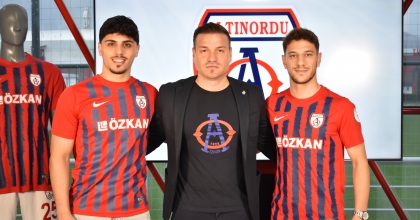 ALTINORDU’DAN İKİ TAKVİYE BİRDEN