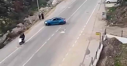 ANNE VE ÇOCUĞUNU TEHLİKEYE ATAN MAGANDA YAKALANDI