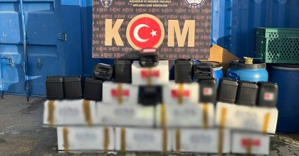 AYDIN'DA 220 LİTRE ETİL ALKOL ELE GEÇİRİLDİ