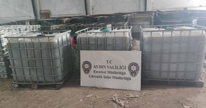 AYDIN'DA 3 BİN LİTRE TAĞŞİŞ YAĞ ELE GEÇİRİLDİ