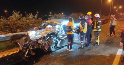 AYDIN'DA TRAFİK KAZASI: 1 ÖLÜ