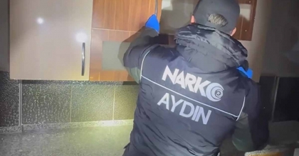 AYDIN'DA UYUŞTURUCU OPERASYONU: 7 BİN 980 ADET HAP ELE GEÇİRİLDİ