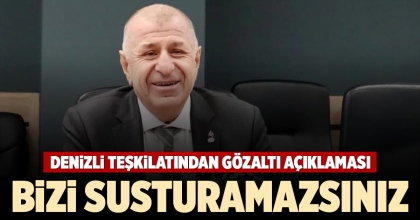 BİZİ SUSTURAMAZSINIZ