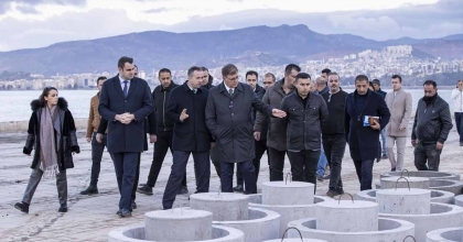 BAŞKAN TUGAY KORDON’DAKİ ÇALIŞMALARI İNCELEDİ
