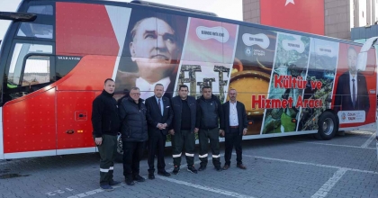 YENİ ARAÇLARI TANITARAK KÜLTÜR TURLARININ MÜJDESİNİ VERDİ