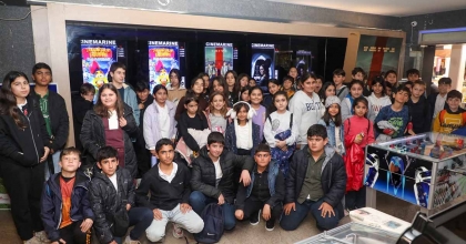 BELEDİYEDEN ÖĞRENCİLERE SİNEMA ETKİNLİĞİ