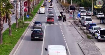 BODRUM'DA 14 SÜRÜCÜYE CEZAİ İŞLEM